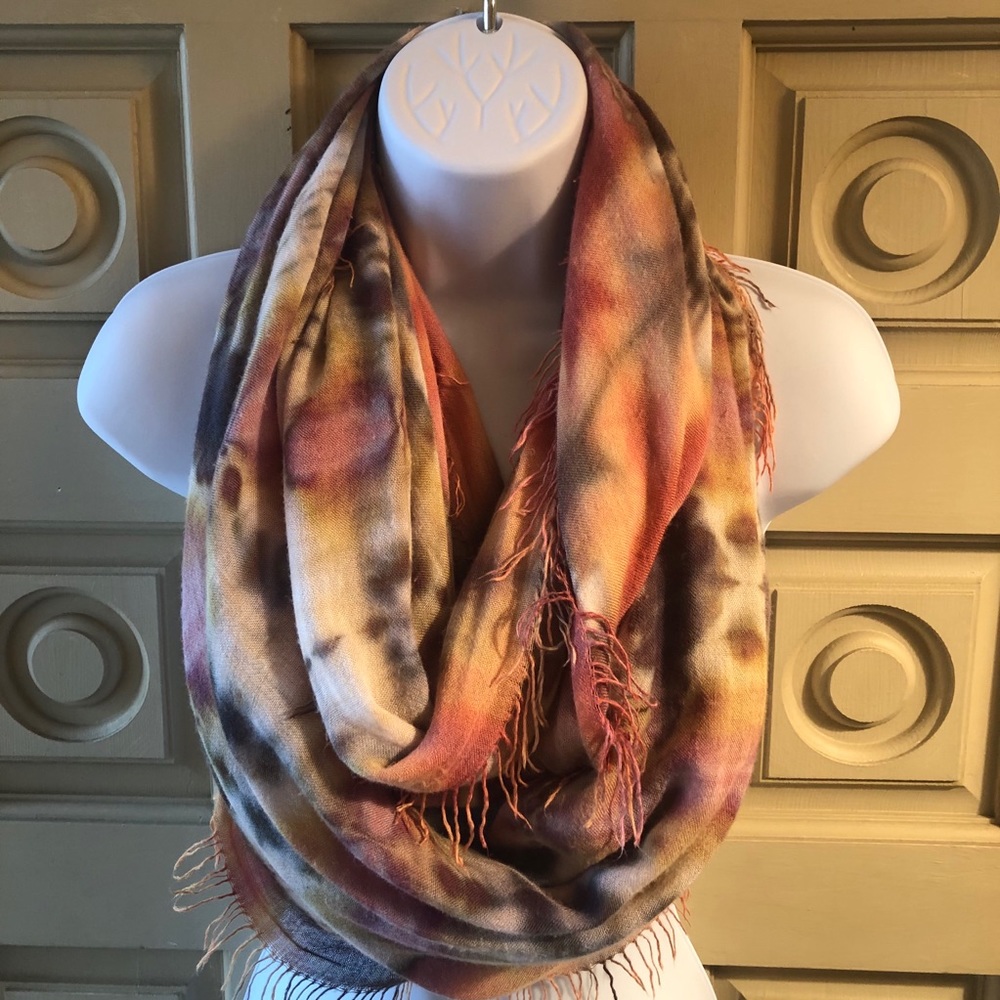 Brightly Twisted Infinity Scarf